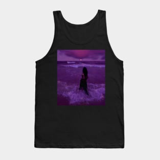 Purple Waves Tank Top